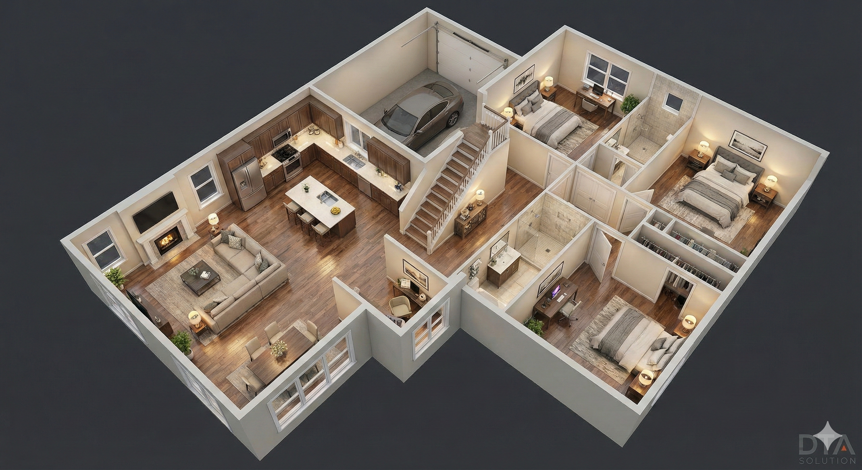 3D Tour 1-2K Sq Ft