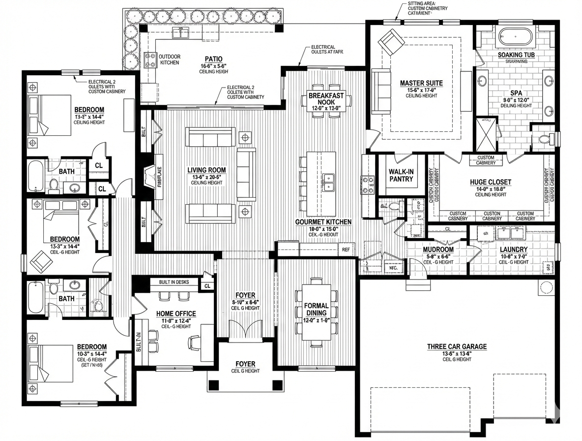 2D Floor Plan